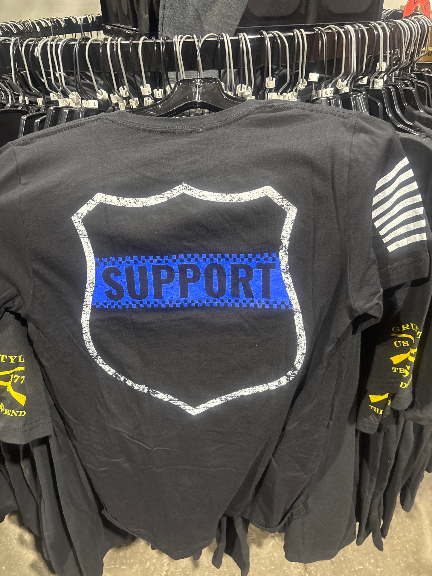 Blue Line Support T-Shirt