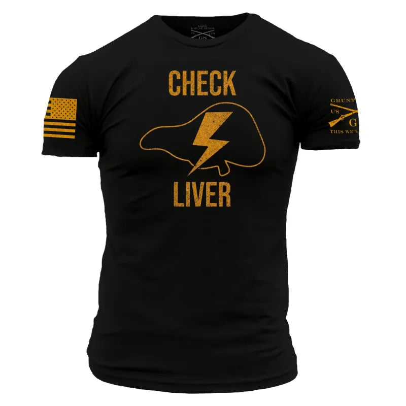 Check Liver T-Shirt