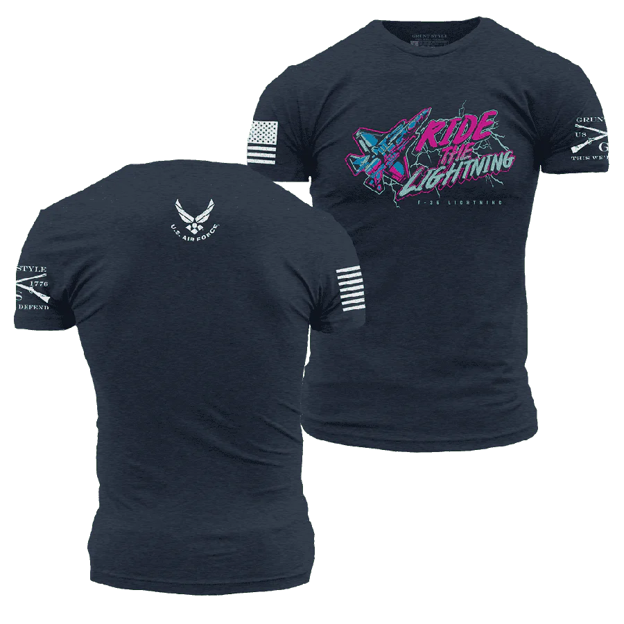 USAF Ride The Lightning T-Shirt