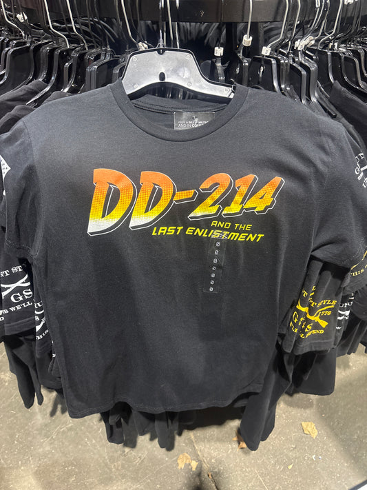 DD-214 and the Last Enlistment T-Shirt