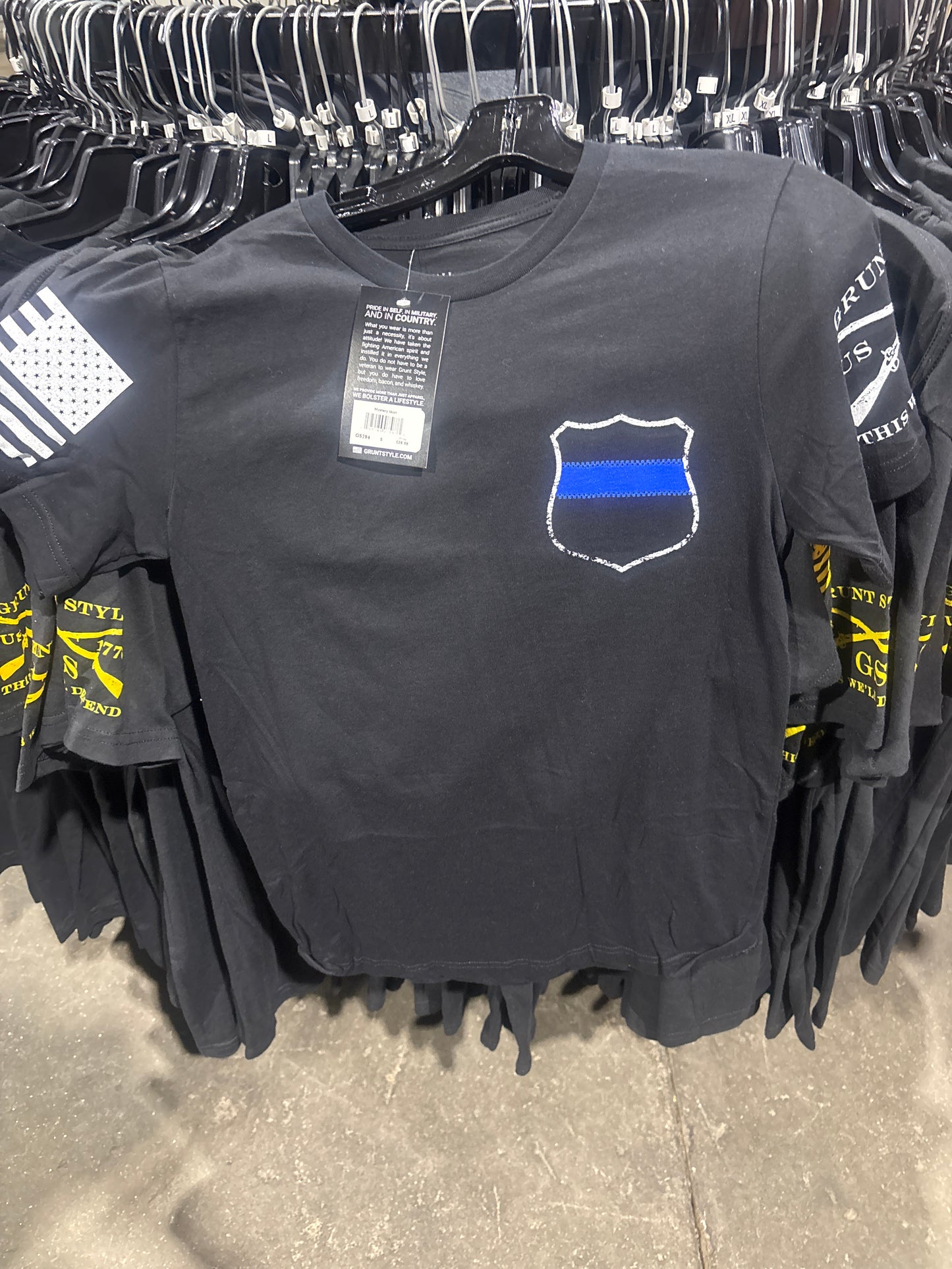 Blue Line Support T-Shirt