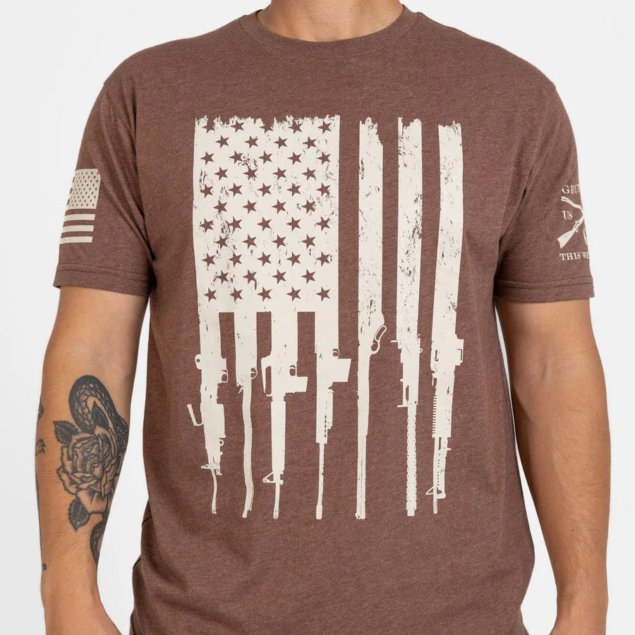 Rifle Flag T-Shirt