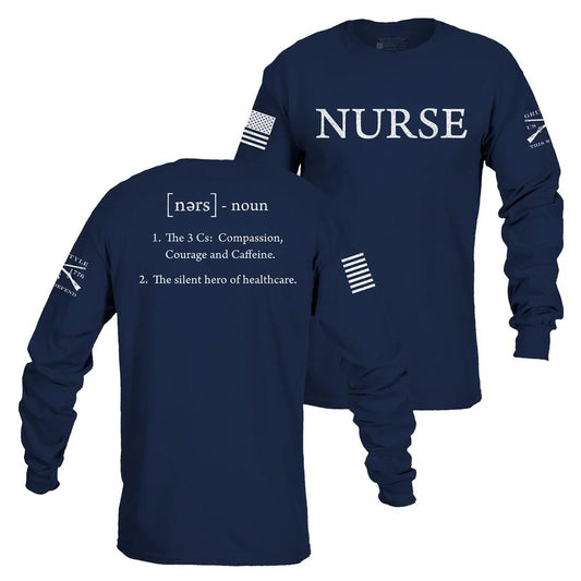 Nurse Defined Long Sleeve Shirt