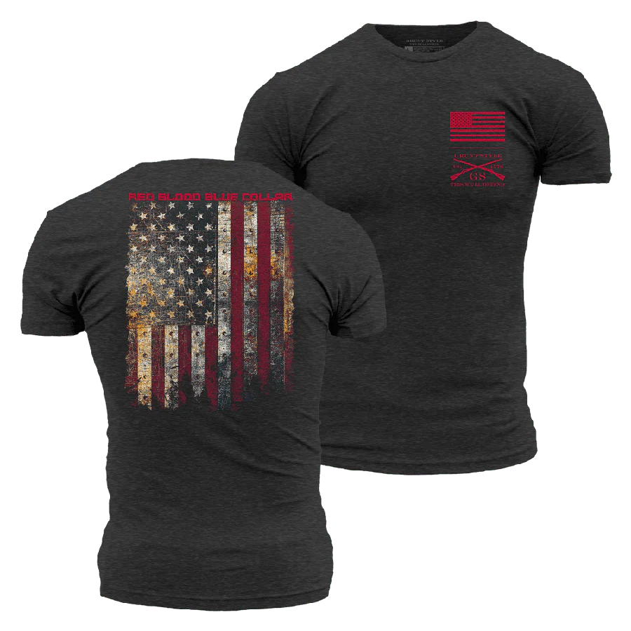Red Blood/Blue Collar T-Shirt