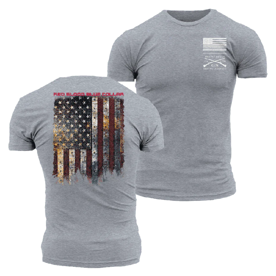 Red Blood/Blue Collar T-Shirt
