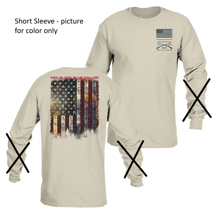 Red Blood/Blue Collar T-Shirt