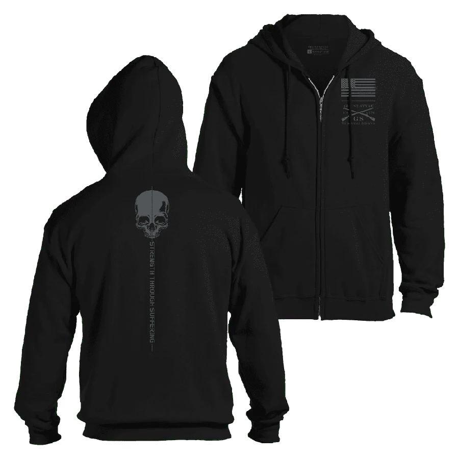 Strength Through Suffering Full Zip Hoodie